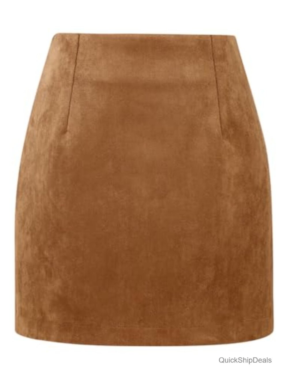 Womens High Waist Plaid Bodycon Pencil Wool Mini Skirt